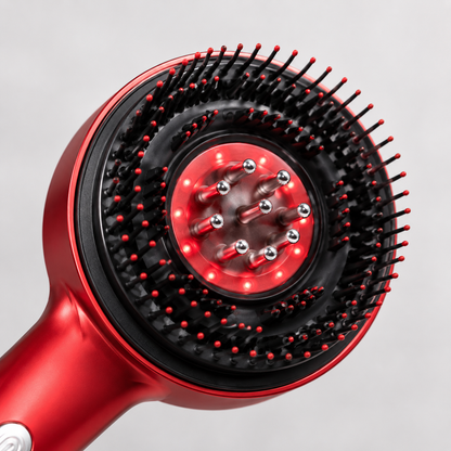 LumiScalp Care Brush — elektryczny masażer skóry głowy
